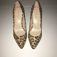 Маркови леопардови елегантни Carvela Kurt Geiger номер 38 , снимка 2 - Дамски обувки на ток - 24265681