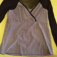 Сребърна блуза, снимка 1 - Корсети, бюстиета, топове - 22975232