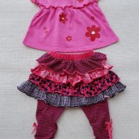 Клин-пола и блузка 0-3 месеца, снимка 1 - Бебешки рокли - 22071552