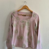Блуза на цветя, снимка 1 - Блузи с дълъг ръкав и пуловери - 24615159