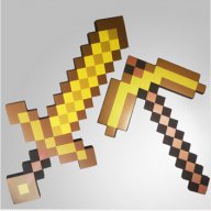 Майнкрафт, Minecraft диамантен меч 35лв, кирка, брадва 40лв.  играчка Маинкрафт , снимка 3 - Рисуване и оцветяване - 13312173