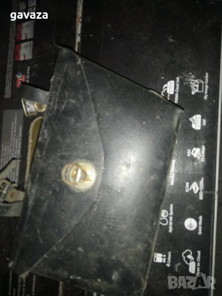 вело кобур, кожен, миналия век, ретро, снимка 1