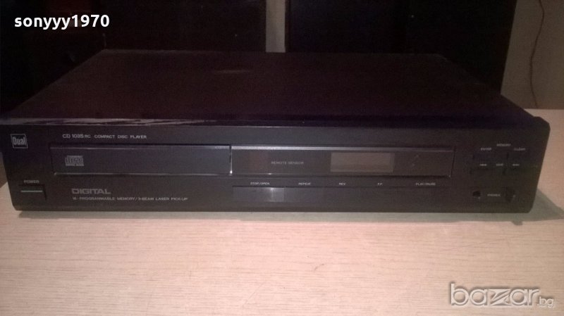 dual cd1035rc-cd player-внос швеицария, снимка 1