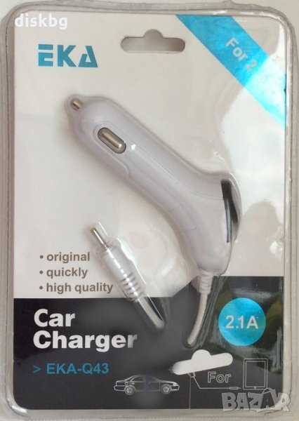 Зарядно за таблет за кола от 12V към 5V, 2.1A, Car charger, снимка 1