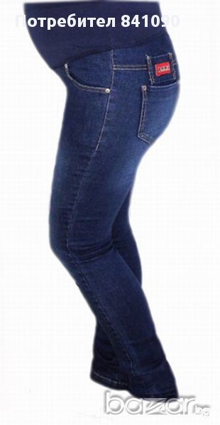 Дънки за макси дами и бременни 014 "slim" , снимка 1