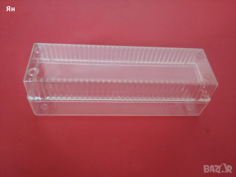  Стара Прозрачна Кутийка за съхранение на Диапозитиви-36броя , снимка 1