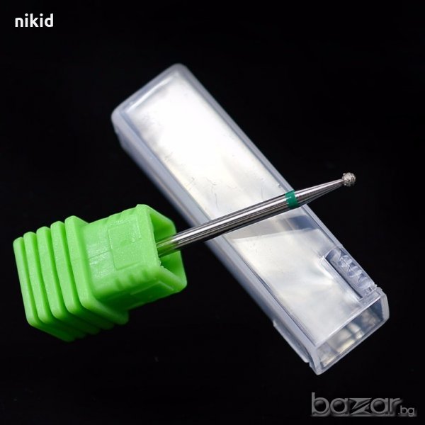 топчест накрайник за електрическа пила за нокти фреза борче за кутикули гел лак, снимка 1