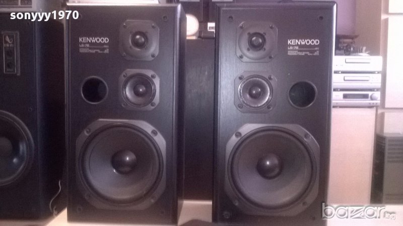 ПОРЪЧАНИ-kenwood ls-76/3way/80w/8ohms-52х27х22см, снимка 1