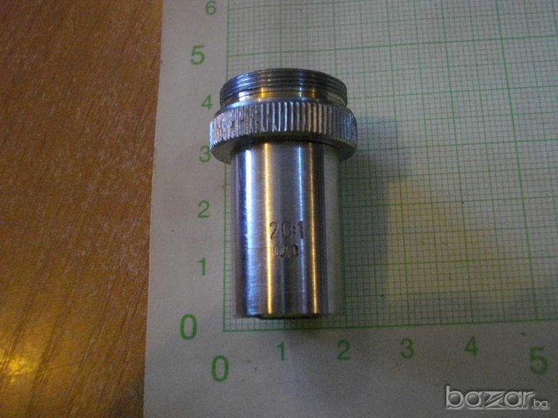 Обектив за микроскоп / 20 : 1 - 0.40 /, снимка 1