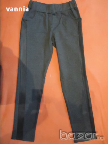 НОВ панталон с кожен акцент -С/М размер