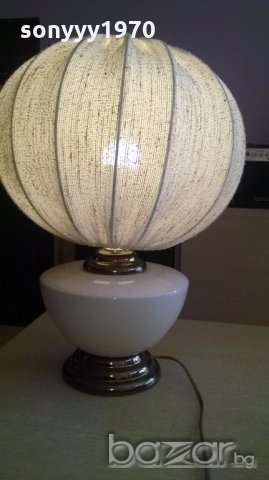 огромен немски лампион-мрамор/керамика/метал-внос швеицария, снимка 8 - Антикварни и старинни предмети - 19687644