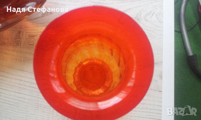 фруктиера оранжево-червени , снимка 3 - Вази - 26158380