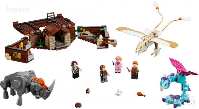 НОВО ЛЕГО 75952 ЛЕГО Хари Потър LEGO 75952 Harry Potter-Newt's Case of Magical Creatures, снимка 2 - Образователни игри - 24310273
