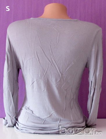 Блуза "esprit" сива, снимка 3 - Блузи с дълъг ръкав и пуловери - 8380825
