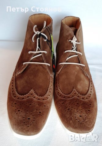 Уникални мъжки кларкове от естествен велур LLOYD №44, снимка 2 - Ежедневни обувки - 24827062