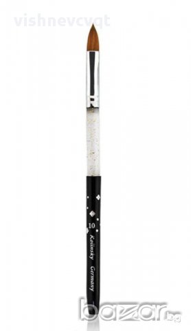 Професионална четка нокти за акрил Kolinsky Germany, снимка 5 - Продукти за маникюр - 9857362