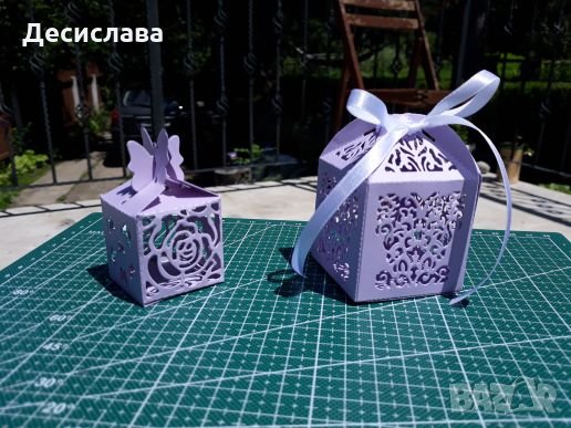 Кутийки за кръщене, сватба