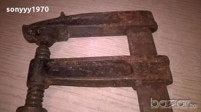 стяга-метална немска-26х14см-внос швеицария, снимка 7 - Стяги - 18769191