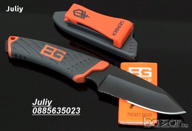 Нож за оцеляване Gerber Compact Fixed Blade, снимка 12 - Ножове - 12022579