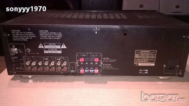 Pioneer sx-303rds-stereo receiver-внос швеицария, снимка 10 - Ресийвъри, усилватели, смесителни пултове - 14801861