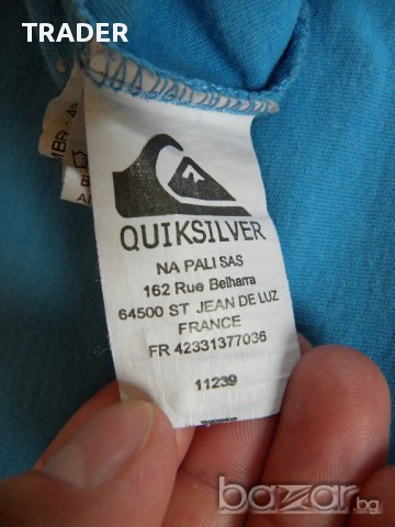 Тениска QUICKSILVER, размер L, снимка 5 - Тениски - 16172345