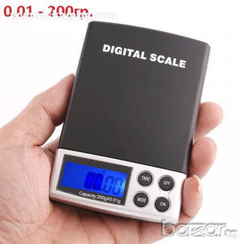 Бижутерска везна 0.01 - 200гр. - кд 0111, снимка 6 - Везни - 13285377