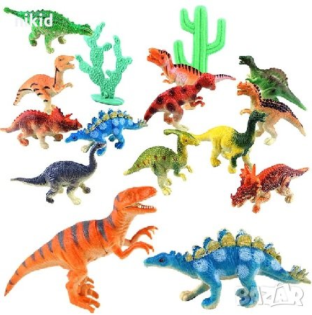 12 бр малки Динозаври Динозавър пластмасови фигурки за украса торта и  играчки в Фигурки в гр. Ямбол - ID24717055 — Bazar.bg