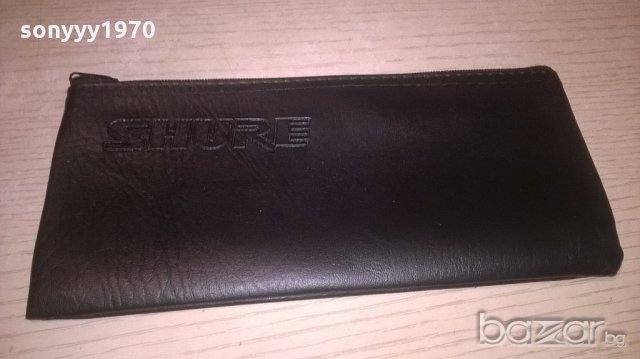 shure-кожен калъф//кеис за микрофон