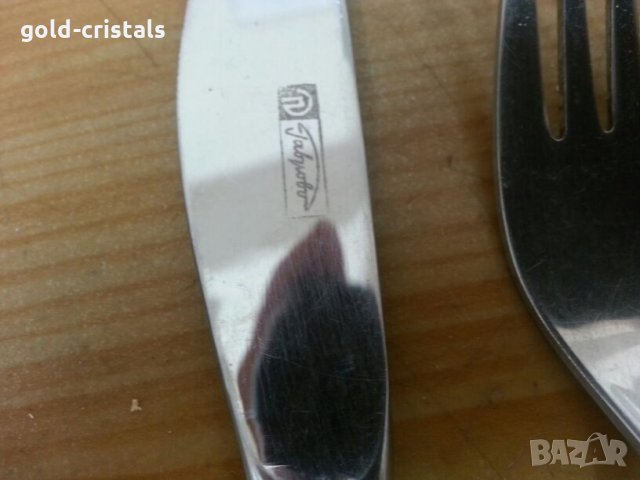 Български прибори за хранене петко денев Габрово Перла , снимка 4 - Антикварни и старинни предмети - 20483363