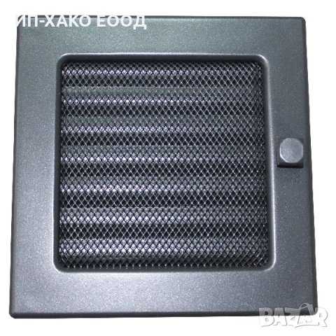 ВЕНТИЛАЦИОННА РЕШЕТКА ЗА КАМИНА ЗАТВАРЯЩА С МОНТАЖНА РАМКА И МРЕЖА, снимка 2 - Строителни материали - 22208461
