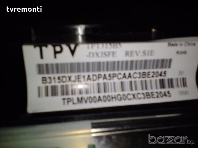 LED TV TPV TPT315B5 DXJSF LED BACKLIG LED DIOD 
