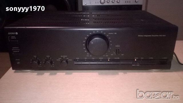 diora ws504/390w stereo ampifier-внос швеицария