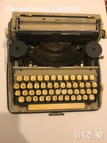 Стара ретро пишеща машина, снимка 3 - Антикварни и старинни предмети - 23857148