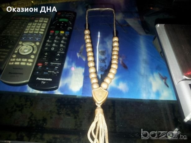 Уникална сребърна старинна броеница