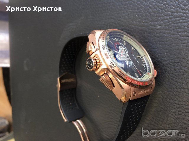 Мъжки  часовник клас ААА TAG Heuer Grand Carrera Calibre 36 реплика, снимка 5 - Мъжки - 17076955