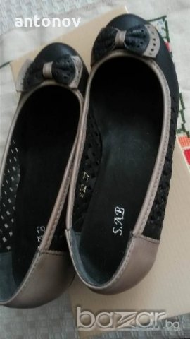 Чисто нови дамски обувки модел 17952 nero Nickels, Черен, размер 37 , снимка 4 - Дамски ежедневни обувки - 20099603