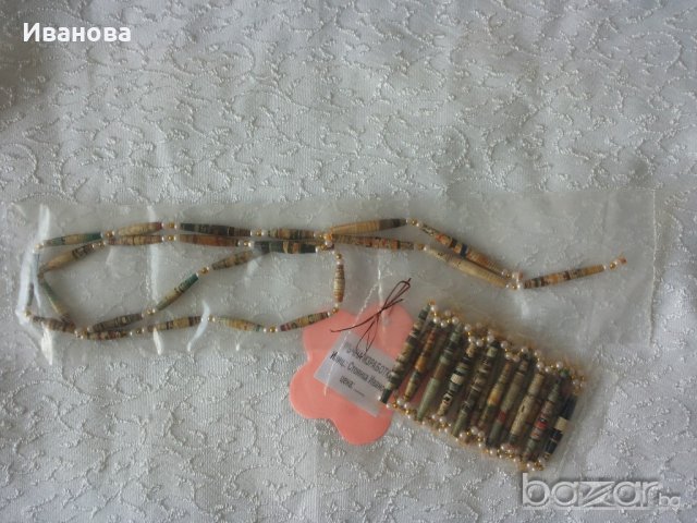 Ръчна изработка на бижута от хартия и квилинг  0.50лв, снимка 12 - Колиета, медальони, синджири - 18530611