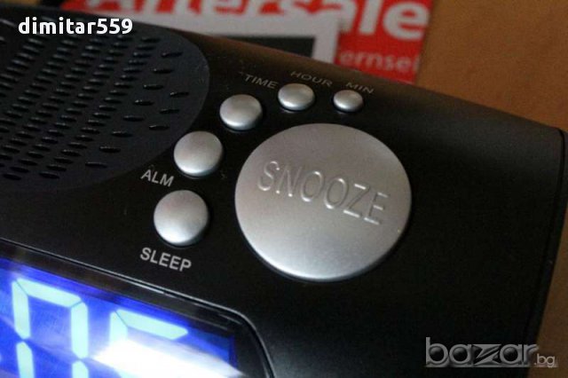 Радио часовник аларма термометър чисто нов, снимка 7 - Други - 18001943