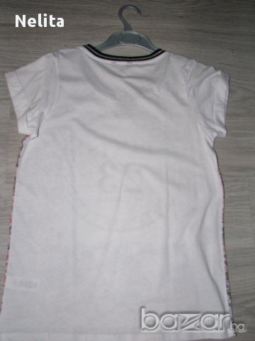 НАМЕЛЕНА - Тениска с къс ръкав за момиче - размер 14 год - 152-158, снимка 4 - Детски тениски и потници - 10348569