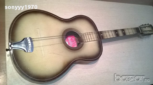 АНТИК-КОЛЕКЦИЯ-Кремона-ретро китара-100/37/9см, снимка 6 - Китари - 15577997