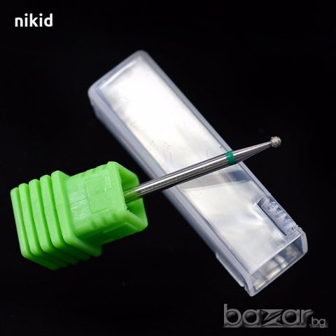 топчест накрайник за електрическа пила за нокти фреза борче за кутикули гел лак