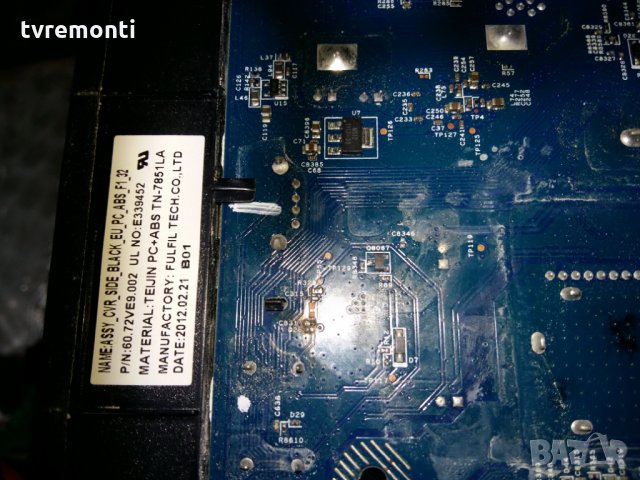 MAIN AV BOARD 48.72V06.011 SOLED_32_MT66_EU_IP_MB S0103-1, снимка 4 - Части и Платки - 23341236