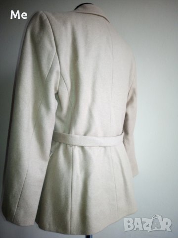 SISLEY дамско сако С М вълна и коприна, снимка 2 - Сака - 24931813