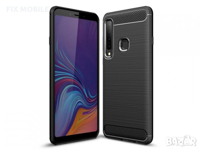 Samsung Galaxy A9 2018 карбон силиконов гръб / кейс, снимка 3 - Калъфи, кейсове - 24916911