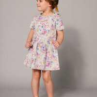 нова рокля Vertbaudet, 11-12г/150см, снимка 2 - Детски рокли и поли - 22768668