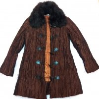 Яке тип палто с пухена яка, снимка 1 - Якета - 23786795