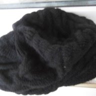 Нова дамска черна шапка с козирка, снимка 2 - Шапки - 12233141