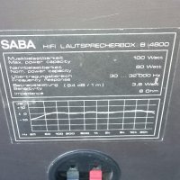 saba b4800 hi-fi 100w/8ohm-тонколони-внос швеицария, снимка 10 - Тонколони - 18930464