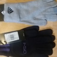 Adidas f 50 ръкавици, сиви класически, снимка 4 - Шапки - 16298336