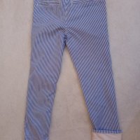 LOGG детски панталон синьо и бяло рае, снимка 2 - Детски панталони и дънки - 22603423